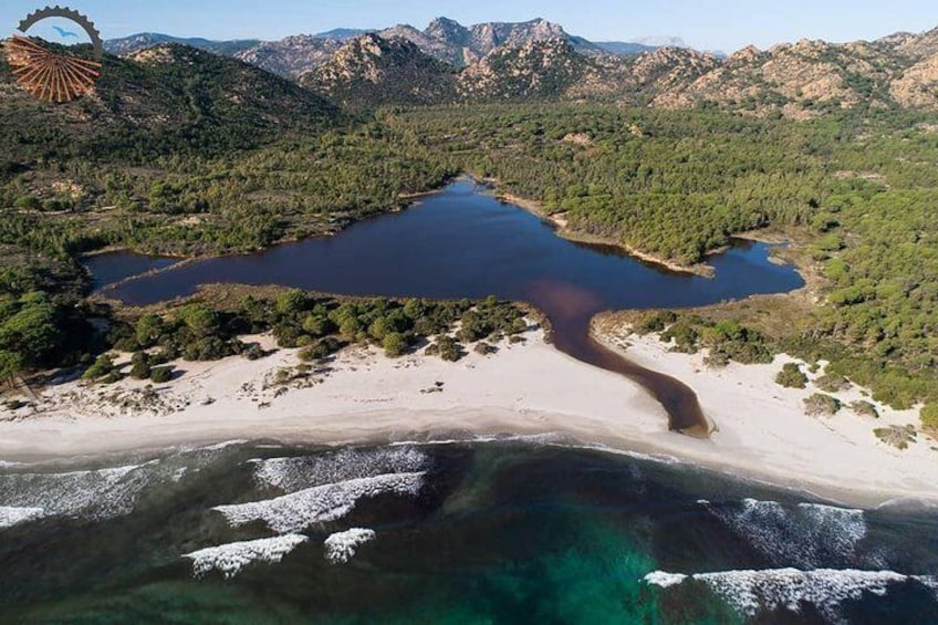 From the hills to Oasi Biderosa & Capo Comino with Electric Mountain Bikes