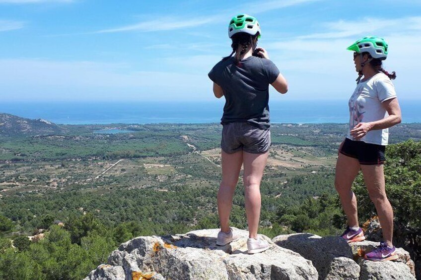 The ring of Mountain Tuttavista with Electric Mountain Bikes