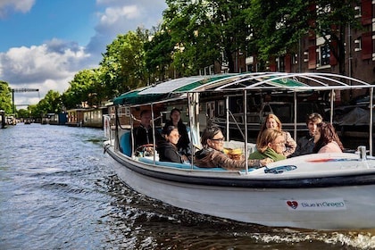 Amsterdam 90-minuters privat familjekanalkryssning