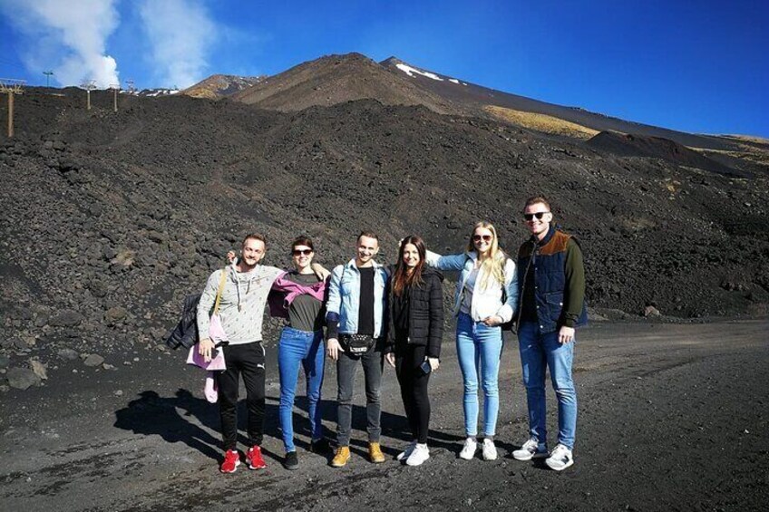 Mt. Etna nature and flavors half day Tour from Catania