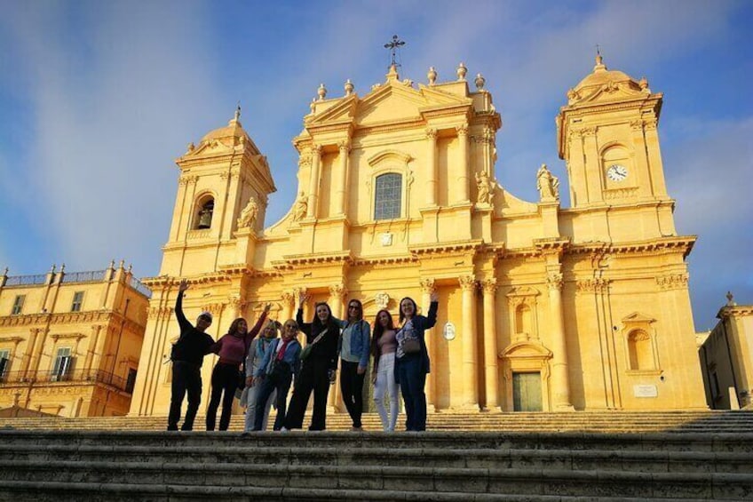 Syracuse, Ortigia and Noto walking tour from Catania