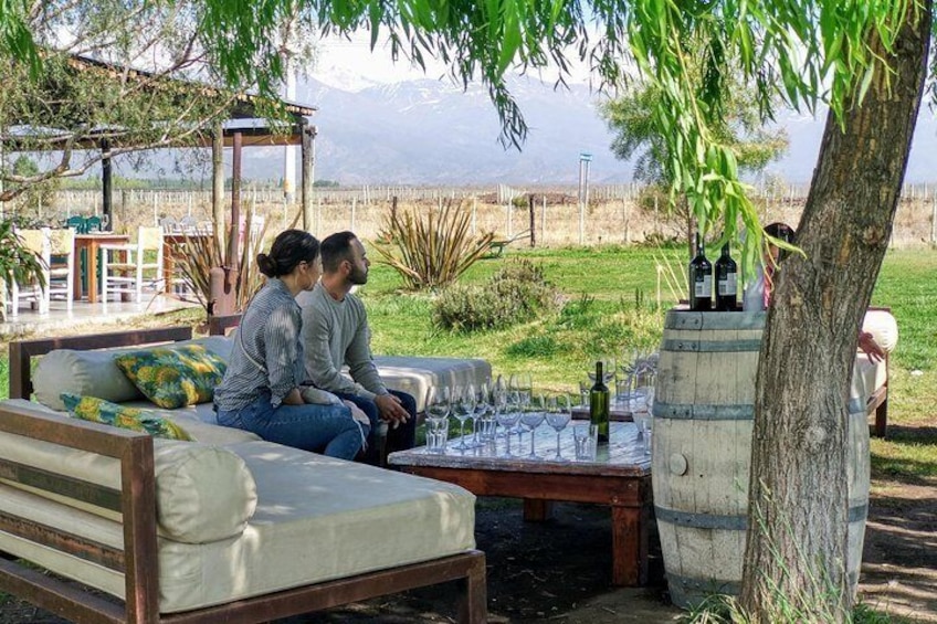La Azul Restaurante, Wine Tasting, Valle de UCO, Tunuyán, Mendoza