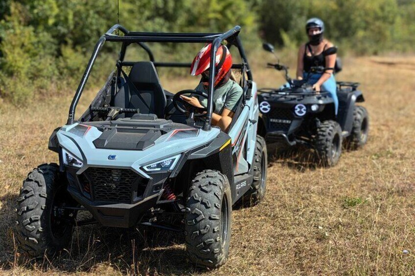 ATV/BUGGY tour around Veliko Tarnovo and Arbanasi