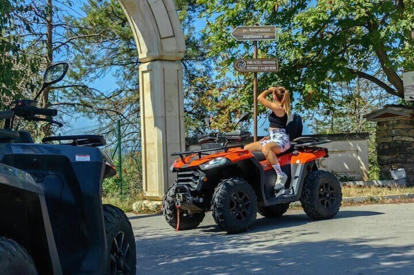 ATV/BUGGY tour around Veliko Tarnovo and Arbanasi