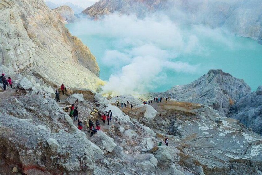 Kawah Ijen Crater Lake