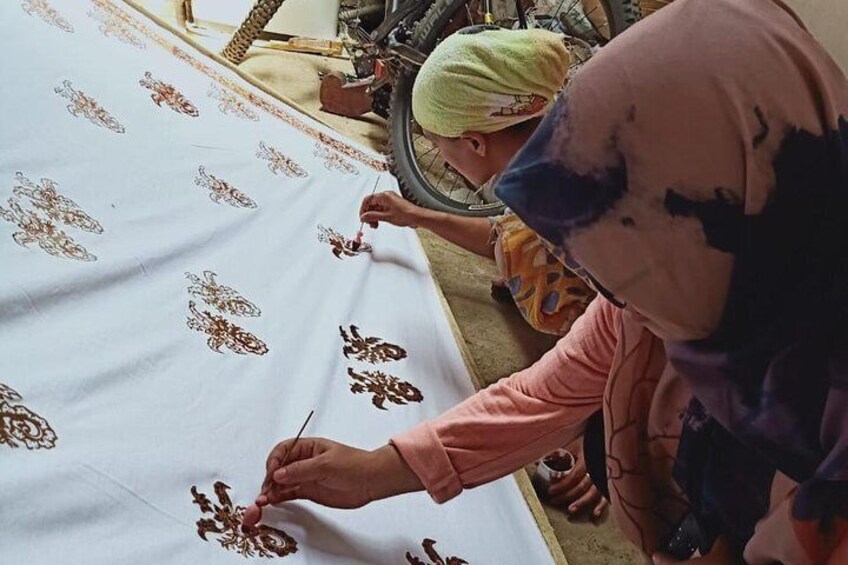 Batik Making Process