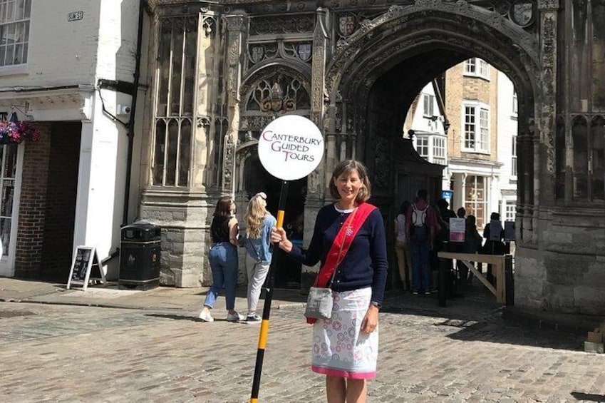 Daily walking tours start from the Buttermarket, outside Christ Church Cathedral Gate. Our Guides wear a red sash