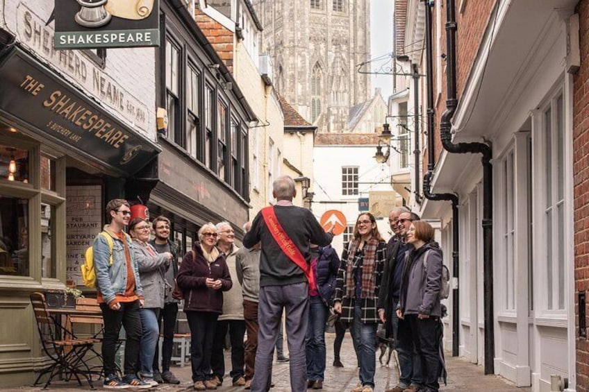 Tours include the narrow medieval lanes