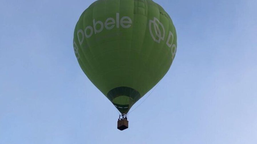 Hot Air Baloon Flight Over Riga or Latvia
