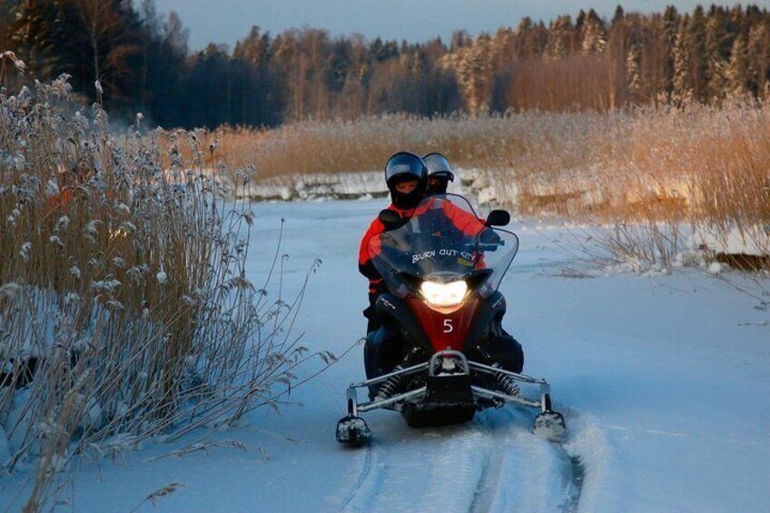 Driving around Bear island