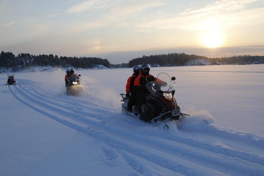 Fresh snow in the archipelago