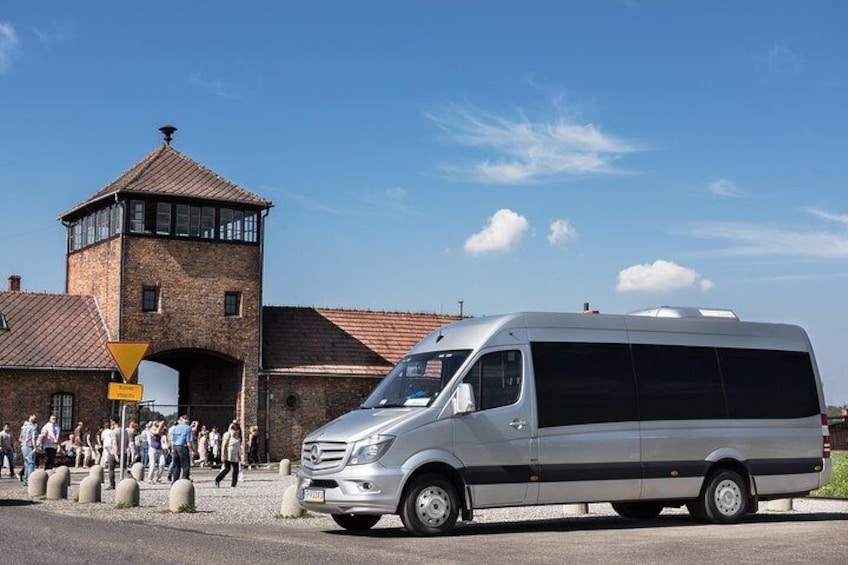 Day Trip to Auschwitz-Birkenau and Wieliczka Salt Mine from Krakow including Lunch