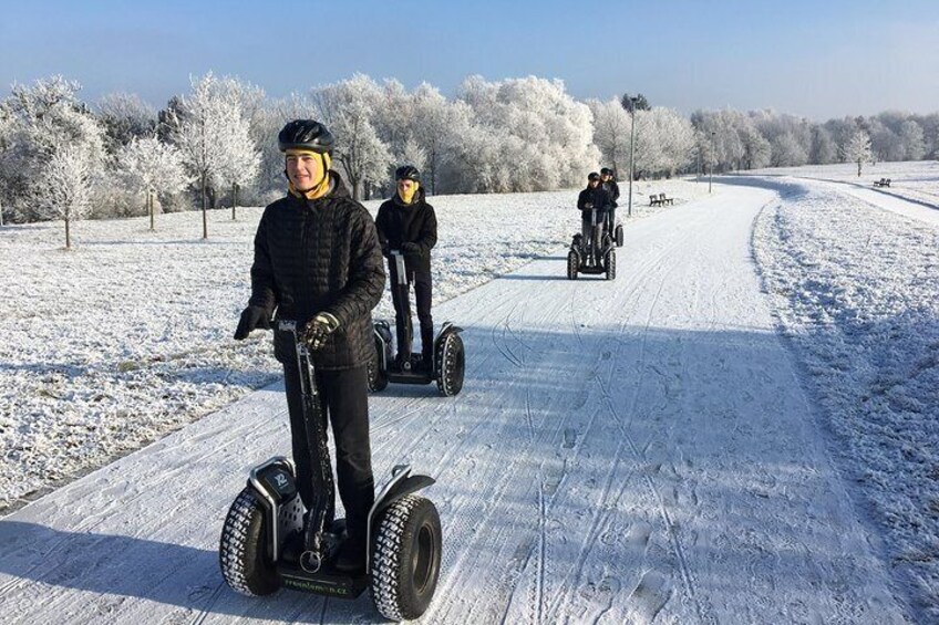 Prague Small-Group Segway Tour with Free Taxi Pick Up & Drop Off