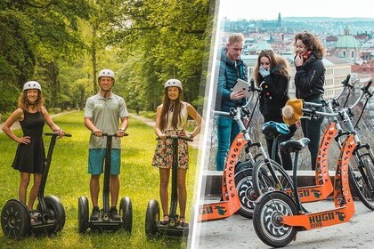 Prague Segway & E-Scooter Grand City Tour with Hotel Pick Up (布拉格)