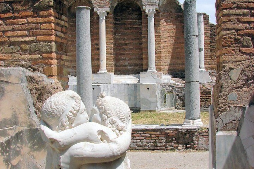 Villas and baths in Ostia Antica