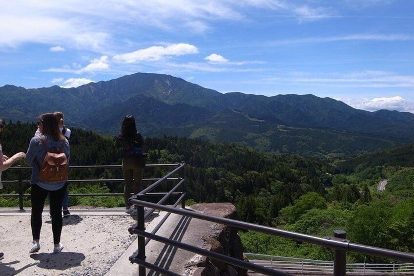 Great view on the hiking road