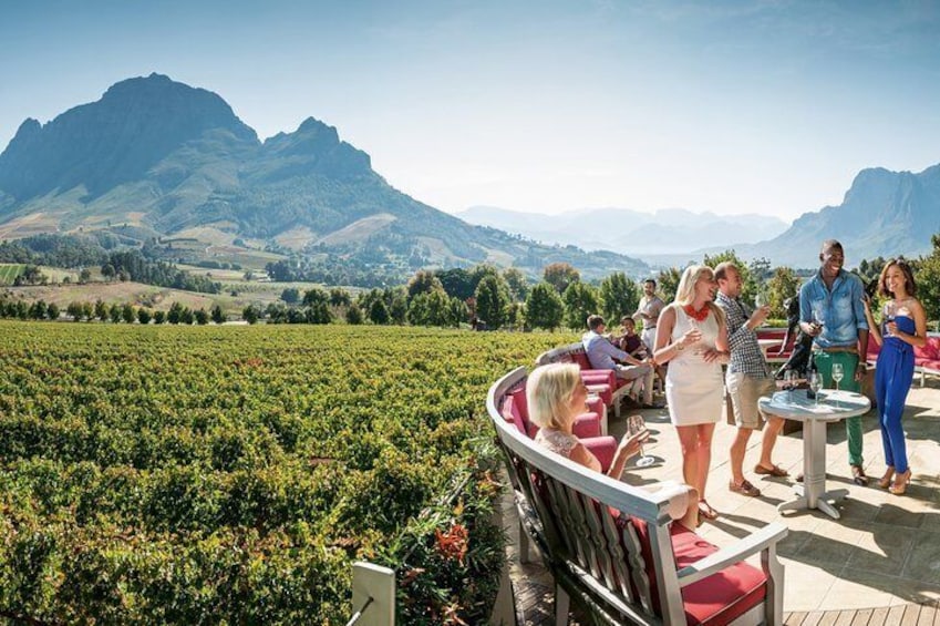 Delaire Graff wine tasting