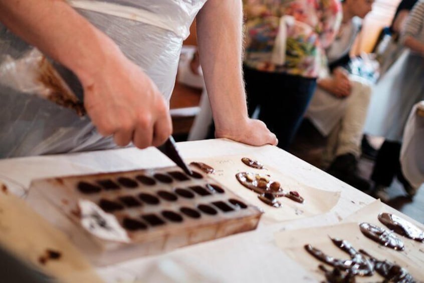 Belgian Chocolate Workshop in Bruges