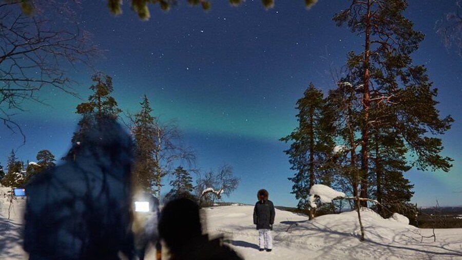 Capturing Auroras in Luosto