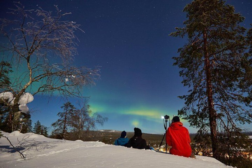 Capturing Auroras in Luosto