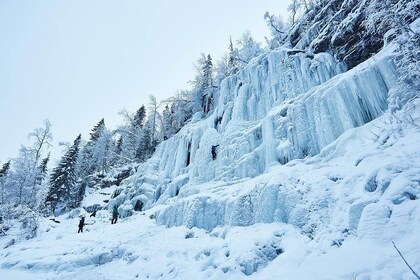 Ice Climbing Day in Korouoma Canyon – from Rovaniemi