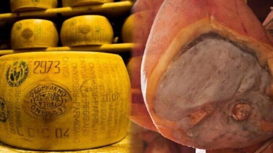 Tour Parmigiano Reggiano dairy and Parma ham
