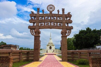 Guided Excursion to Buddhist Trail (Sighseeing Tour of Sarnath from Varanas...