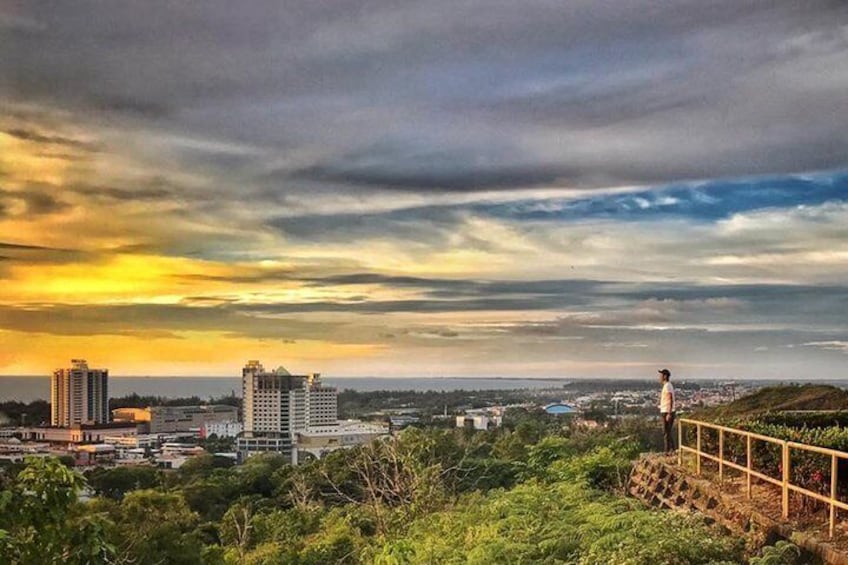 1st Oil Well at Canada Hill, overseeing the whole Miri city.