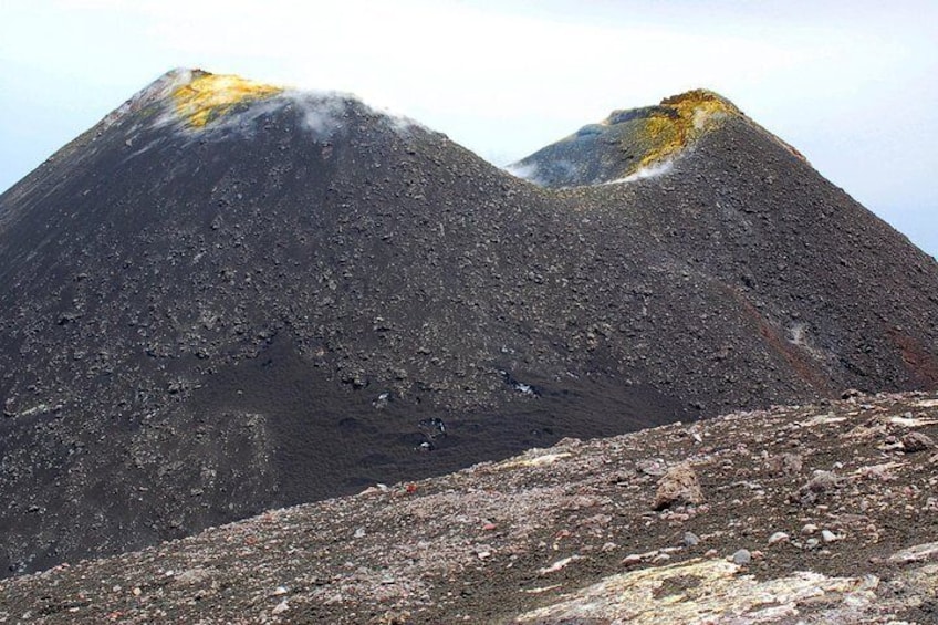 Mount Etna excursion and lava tubes