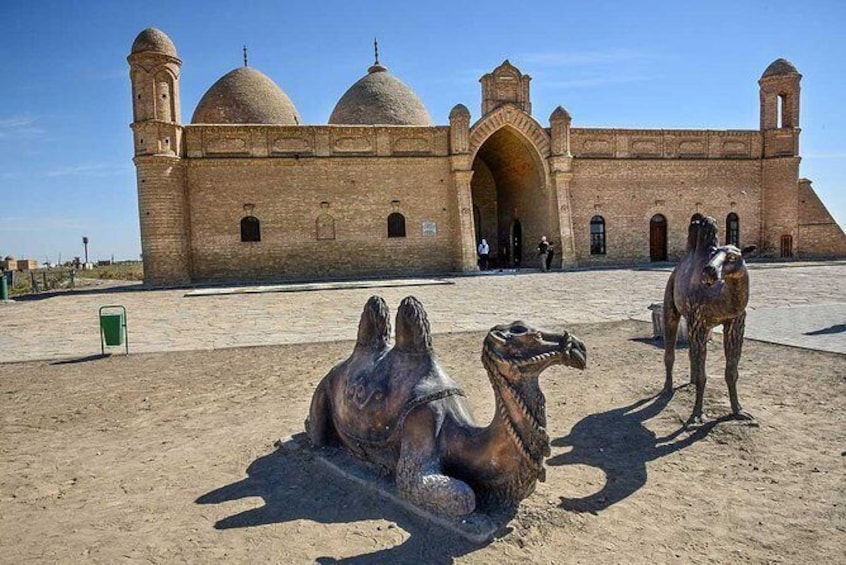 Show item 3 of 6. Arystan Bab and Khoja Ahmed Yasawi Mausoleums