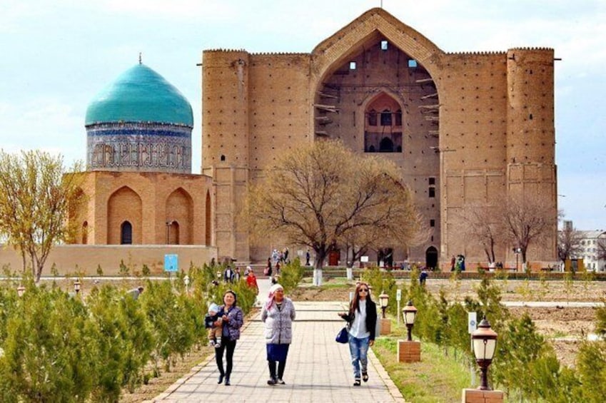 Show item 1 of 6. Arystan Bab and Khoja Ahmed Yasawi Mausoleums