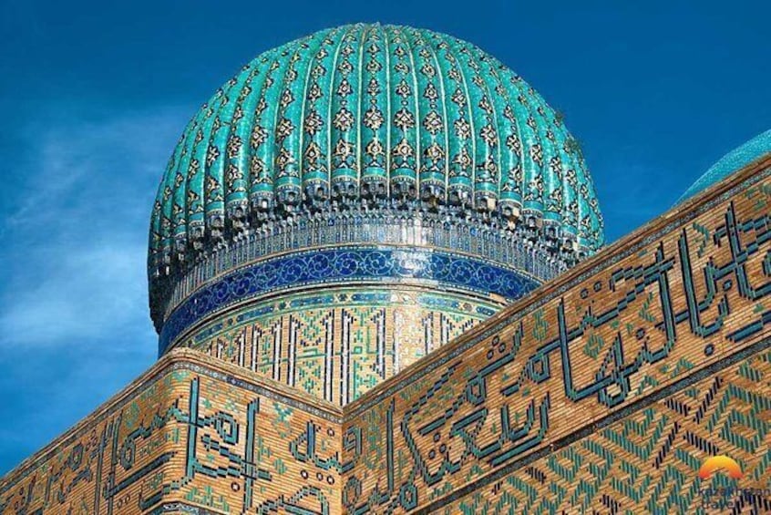 Show item 4 of 6. Arystan Bab and Khoja Ahmed Yasawi Mausoleums