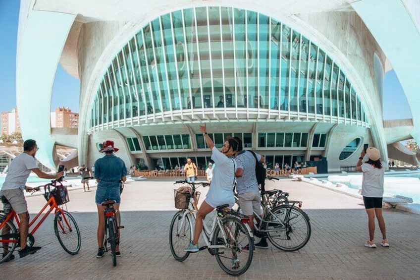 Valencia al completo en Bicicleta