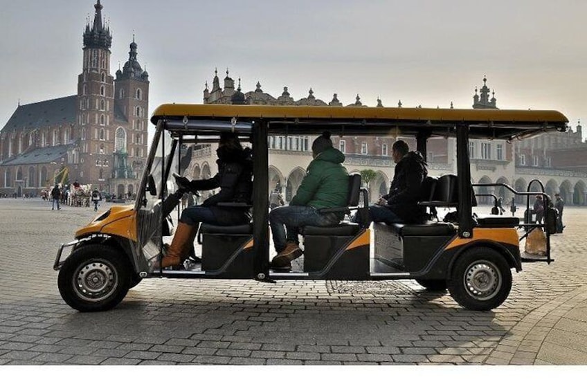 Krakow City Sightseeing by Electric Car