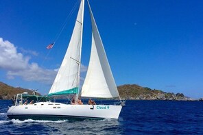 Cloud 9 is a 47' Sailing Yacht for Private Day Sails and Sunset Sails