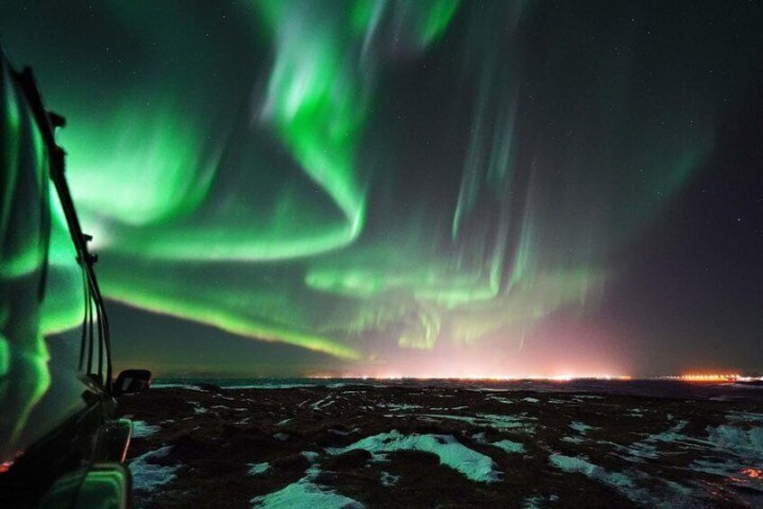 Northern Lights (Aurora Borealis) on a private tour.