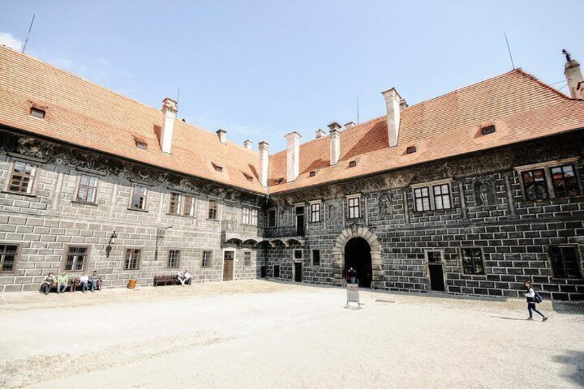 2nd Courtyard of Cesky Krumlov Castle