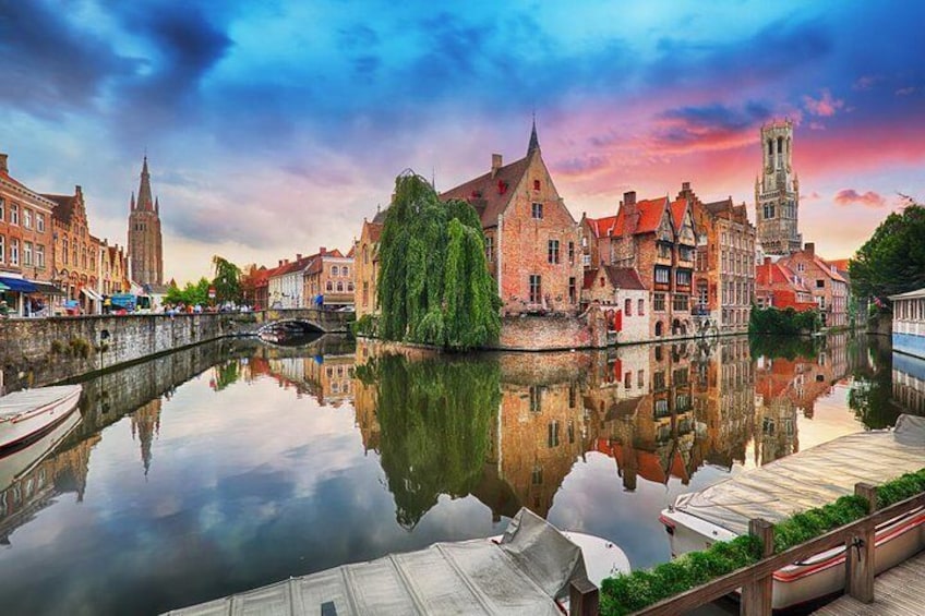 Explore the best of Ghent and Bruges on your day trip from Brussels