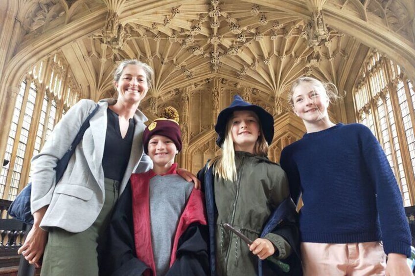 Harry Potter tour at the Divinity school Bodleian library