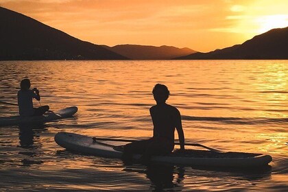 Sunset Stand Up Paddleboard (SUP) Tour of Bay of Kotor