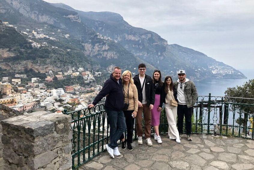  Amalfi coast small group up to 8 people with Mercedes 
