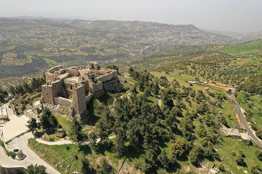 Full Day Tour of Ajloun Castle with Cable Car and Wine Tasting 