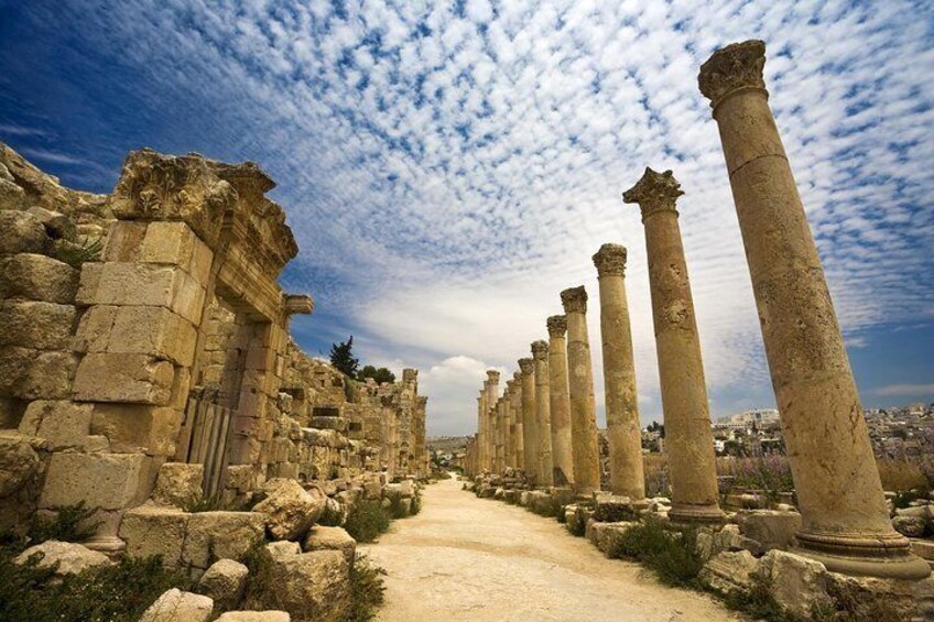 Private Tour: Full Day Trip of Jerash, Umm Qais, and Pella from Amman