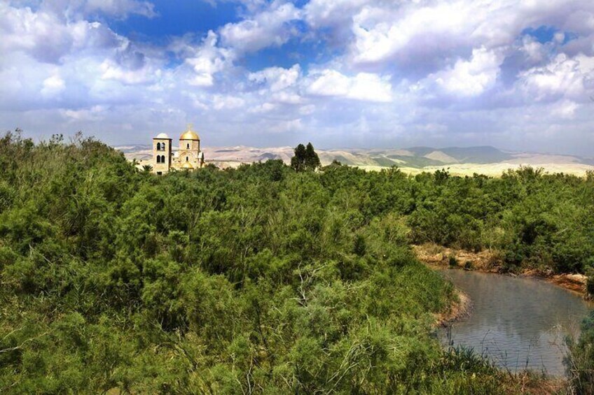 Day Tour Bethany Baptism Jordan River Site & Dead Sea from Amman