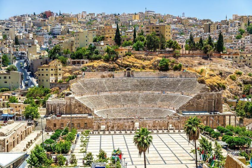 Private Dead Sea and Amman Sightseeing Tour
