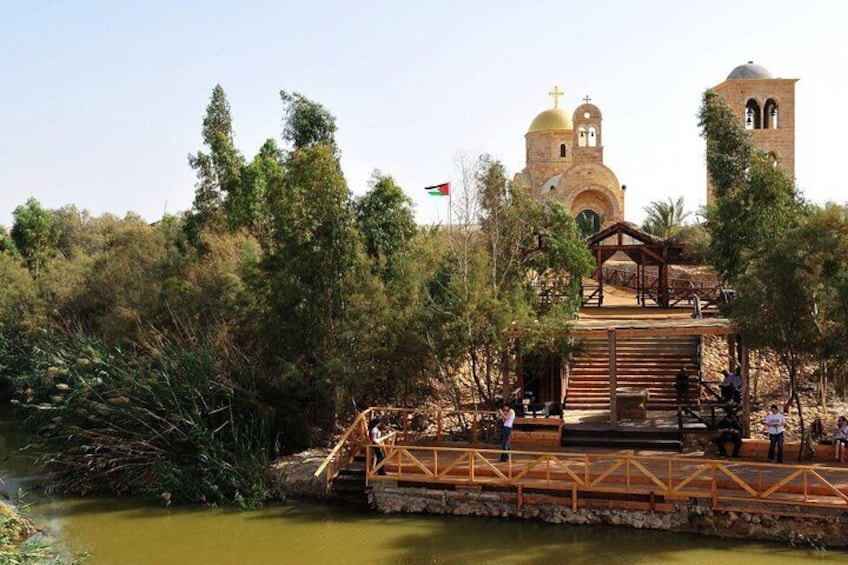 Bethany Baptism Jordan River Site Visit from Amman