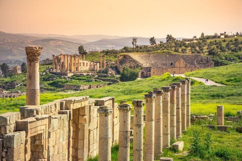 Private Half Day Tour to Jerash from Amman