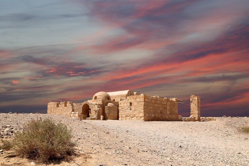 Private Tour of Desert Castles Eastern Jordan with optional Azraq Wetland Visit
