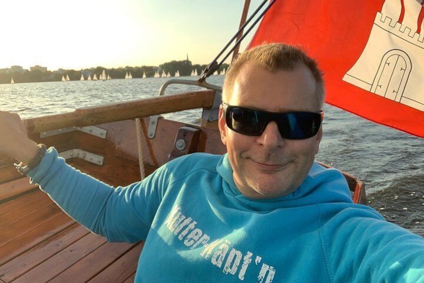 Captain Henning on board