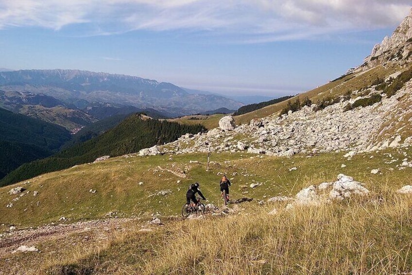 All mountain bike tour in Carpathians